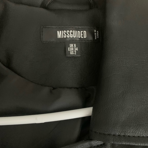 Missguided faux leather jacket - Picture 2 of 6